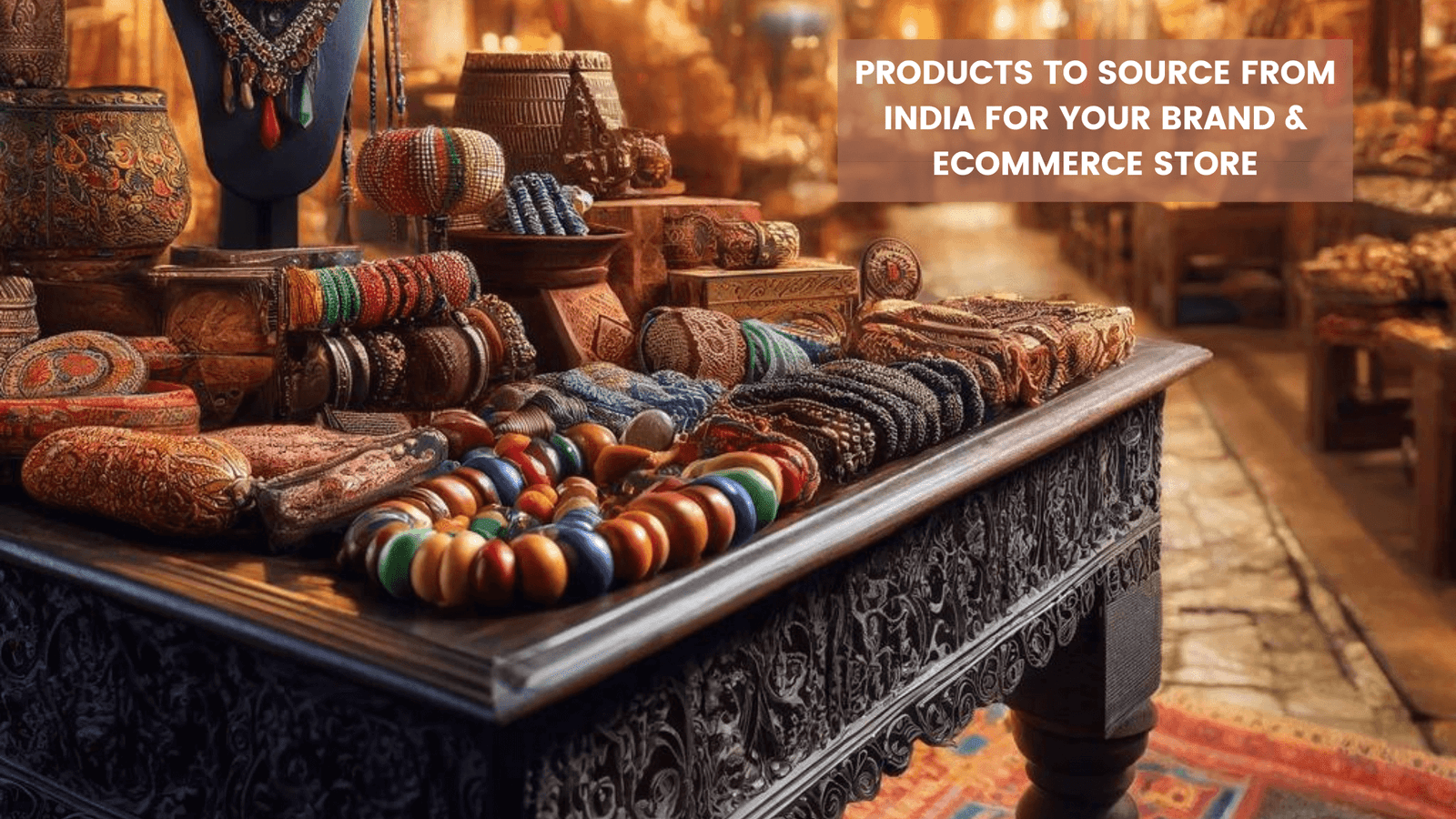 Products to Source from India for Your Brand & Ecommerce Store-surensourcing