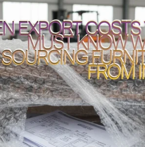 SUREN SOURCING BANNER-Hidden Export Costs You Must Know When Sourcing Furniture from India