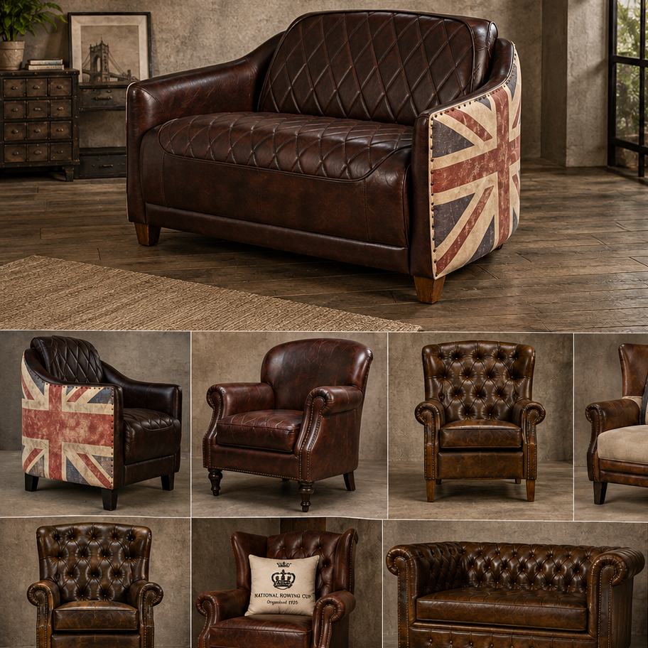Genuine Leather Furniture Sourcing from India Genuine Leather Furniture Sourcing from India