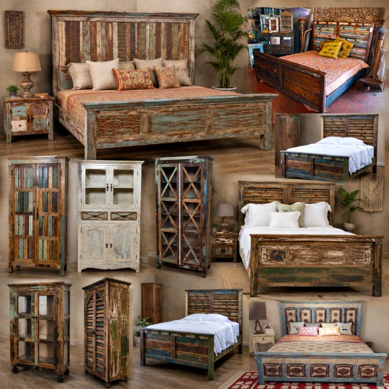 Reclaimed & Recycled Furniture Sourcing from India