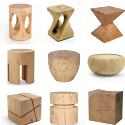 log furniture